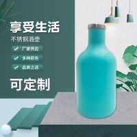 2022新款不銹鋼真空酒壺 大容量保溫杯現代休閑戶外運動瓶