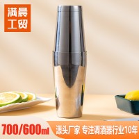 不銹鋼廳杯美式調(diào)酒器波士頓雪克壺攪拌杯雞尾酒工具TIN杯