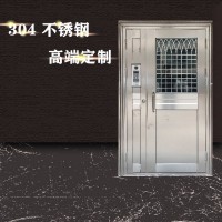 河北廠家直營 304不銹鋼樓宇門 鋼制樓門 入戶大堂可視頻子母門