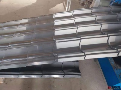 江蘇恒海 生產(chǎn)828型彩鋼琉璃瓦 仿古琉璃瓦 琉璃瓦制售