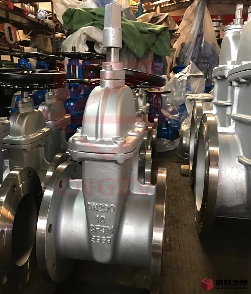 不銹鋼軟密封閘閥 國重閥門 水利法蘭閘閥 DN200