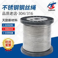 316不銹鋼鋼絲繩 廠家供應鋼絲繩吊裝防旋轉鋼絲繩7*7 7*19