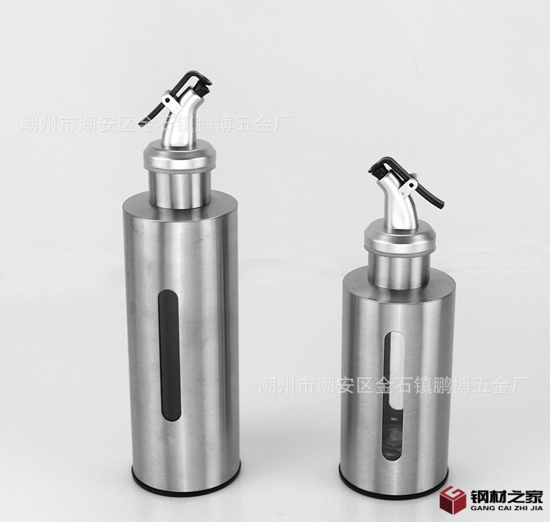 不銹鋼玻璃油瓶7