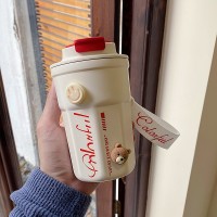 便攜316不銹鋼保溫杯男款保冷咖啡隨行杯女生高顏值水杯小眾設計