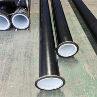 襯塑鋼管消防給水雙面襯塑鋼管鋼塑復合管雙法蘭連接襯塑無縫鋼管