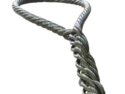 光面涂油 多股編制鋼絲繩 雙頭扣起吊用鋼絲繩插編索具編花可加