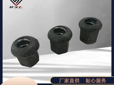廠家批發(fā)中空錨桿螺母礦用螺母 高強(qiáng)度蘑菇頭液壓采煤機(jī)用緊固件