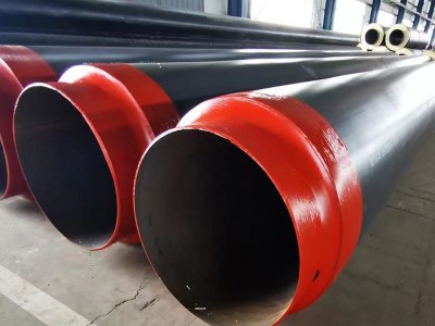 現貨大口徑保溫管道 聚氨酯發泡無縫保溫鋼管 直埋聚氨酯保溫管道