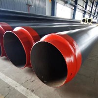 現貨大口徑保溫管道 聚氨酯發泡無縫保溫鋼管 直埋聚氨酯保溫管道