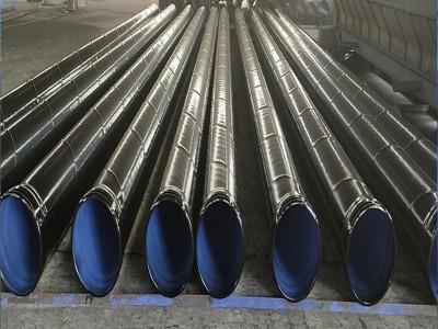 廠家現(xiàn)貨承插式防腐鋼管 承插涂塑螺旋鋼管 三油兩布承插螺旋鋼管