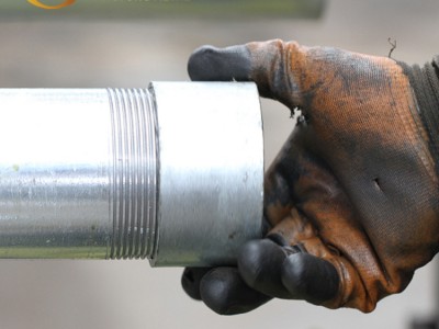 廠家批發 螺紋鍍鋅管 鍍鋅管箍 塑料帽 英標螺紋車絲 不同規格