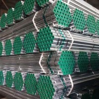 內外涂塑管235B鍍鋅鋼管DN15-DN80鍍鋅消防管襯塑管鍍鋅圓管現貨