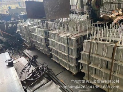 預埋件廠家批發廣東預埋板鋼板幕墻鐵板橋梁鋼筋建筑熱鍍鋅加工