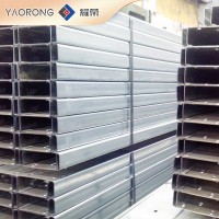 鍍鋅C型鋼 不銹鋼C型材定制屋面檁條建筑槽鍍鋅C型材冷彎型鋼沖孔