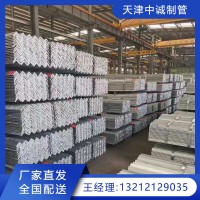 廠家供應鍍鋅角鋼Q235B熱軋角鐵三角鐵打孔 熱鍍鋅角鋼幕墻角鐵