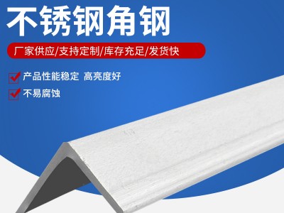 廠家供應不銹鋼角鋼 304316l不銹鋼角鋼非標不銹鋼可加工批發