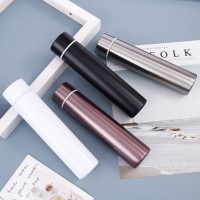 休閑便攜車載防狼杯創意漸變不銹鋼保溫杯戶外運動旅游日用棒棒杯