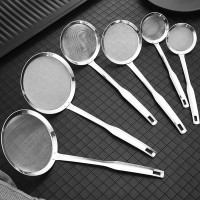 304不銹鋼網漏油格 家用隔油濾油脂過濾網廚房工具濾油勺廠家直供