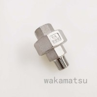 軸向型不銹鋼螺紋管件/不銹鋼雙內絲螺紋管件/不銹鋼螺紋連接管件