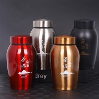 創意批發不銹鋼茶葉罐密封防漏車載便攜儲存罐廣告促銷禮品刻字