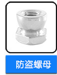 不銹鋼防盜螺母