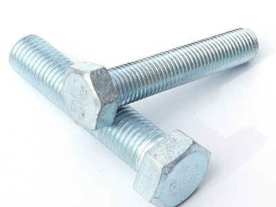 定制不銹鋼六角螺栓 m8外六角單頭全牙螺栓 鍍鋅六角頭非標(biāo)螺絲