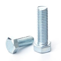 m8不銹鋼外六角頭螺栓 廠家批發(fā)全螺紋螺栓鍍鋅六角全牙緊固螺絲