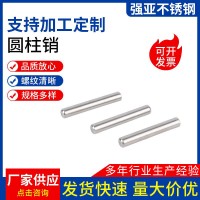 304不銹鋼實心圓柱銷軸定位銷固定銷定位銷釘不銹鋼實心銷