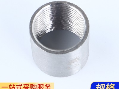 廠家直營304不銹鋼管內絲接頭內牙圓管直接內螺紋水管直通4分6分