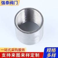 廠家直營(yíng)304不銹鋼管內(nèi)絲接頭內(nèi)牙圓管直接內(nèi)螺紋水管直通4分6分