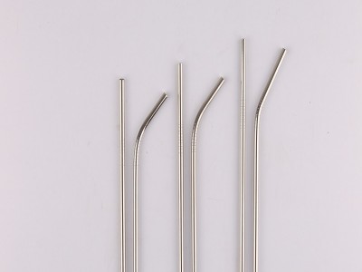 低價批發304不銹鋼吸管 食品級吸管套裝原色珍珠奶茶直吸管短吸管