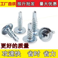 大扁頭華司鉆尾螺絲國標十字大圓頭自攻自鉆不銹鋼燕尾螺釘M 4.2