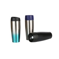 按鍵蓋真空杯大容量雙層咖啡杯不銹鋼保溫汽車杯杯廠家批發杯子