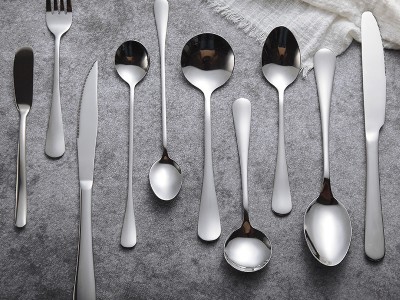 不銹鋼刀叉勺西餐具牛排刀餐刀叉子勺子兩件套家用刀叉勺三件套裝