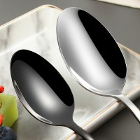 跨境不銹鋼1010餐具5件套 彩色鍍金刀叉勺套裝 酒店用品可印logo